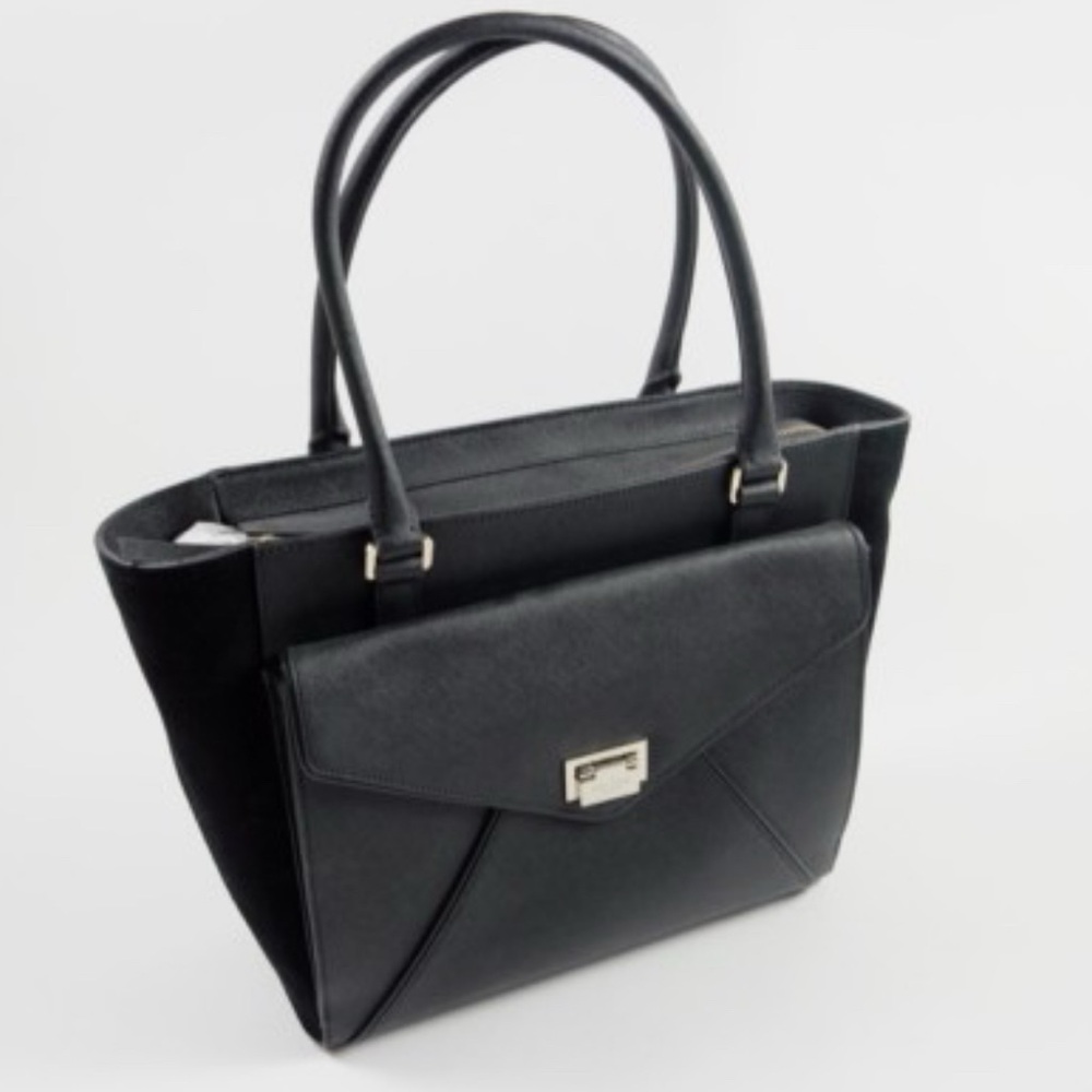 Kate Spade Johanna Wesley Suede and Leather Purse